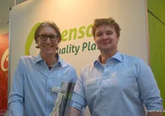 Guus Kersten und Roy Schoenmakers von Genson Quality Plants